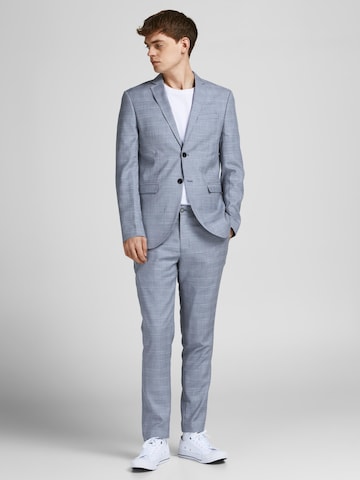 Coupe slim Costume 'Franco' JACK & JONES en bleu : devant