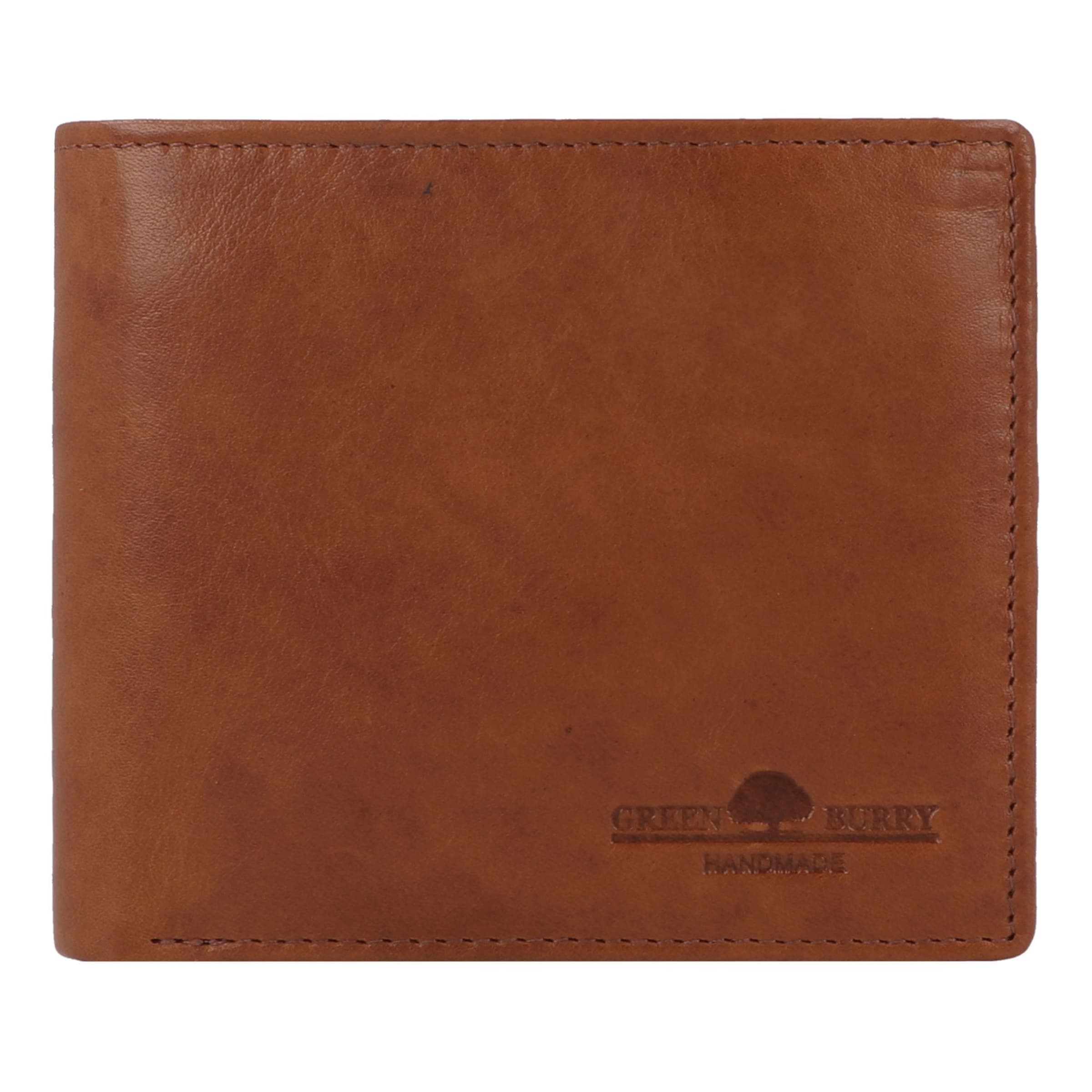 GREENBURRY Portemonnee 'Newport' in Bruin: voorkant