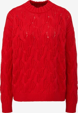 s.Oliver Pullover in Rot: Vorderseite