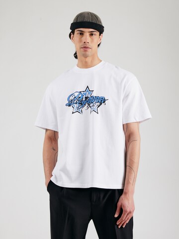 T-Shirt Pegador en blanc : devant