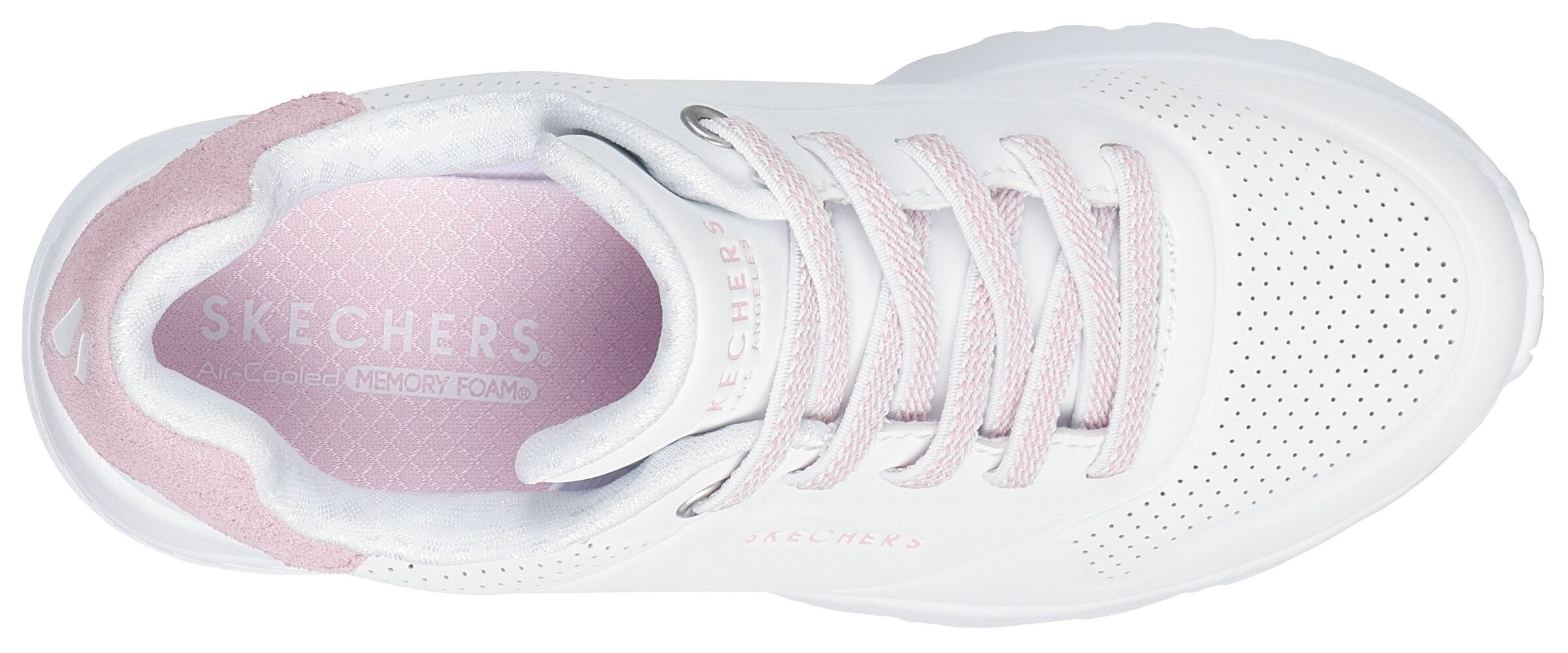 SKECHERS Sneaker in Weiß