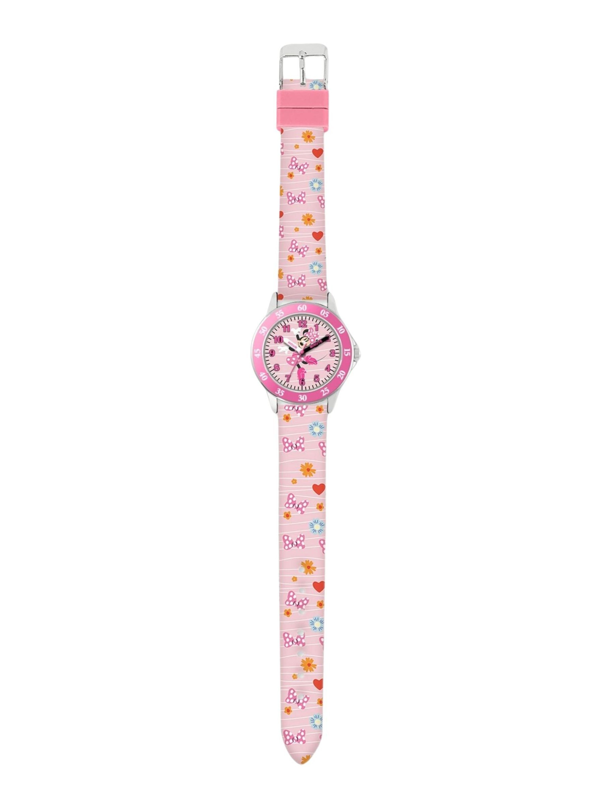 DISNEY Watch 'Minnie Time Teacher' in Pink