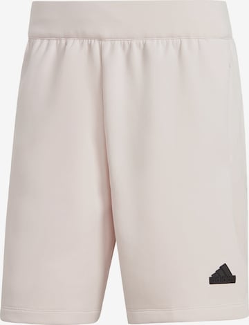 Loosefit Pantalon de sport 'Z.N.E. Premium' ADIDAS SPORTSWEAR en rose : devant