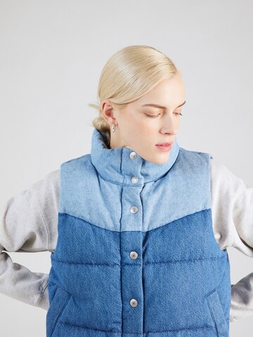 mėlyna LEVI'S ® Liemenė 'Juno Western Puffer Vest'