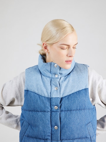 LEVI'S ® Weste 'Juno Western Puffer Vest' in Blau