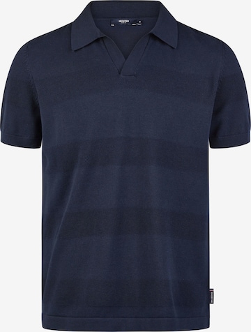 HECHTER PARIS Shirt in Blauw: voorkant