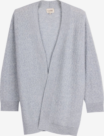 GOBI Cashmere Kardigan 'Ajour Knit Open-Front Cashmere Cardigan' veličine XS u svijetlosiva, Pregled proizvoda
