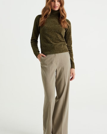 WE Fashion Sweter w kolorze zielony