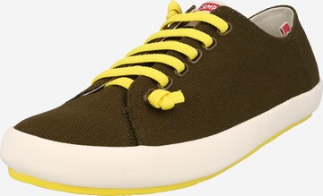 CAMPER Sneakers 'Peu Rambla Vulcanizado' in Green: front