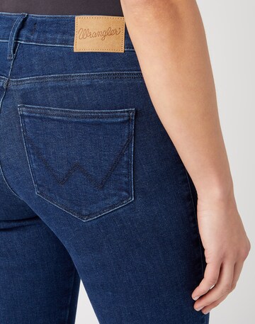 WRANGLER Slimfit Jeans in Blau