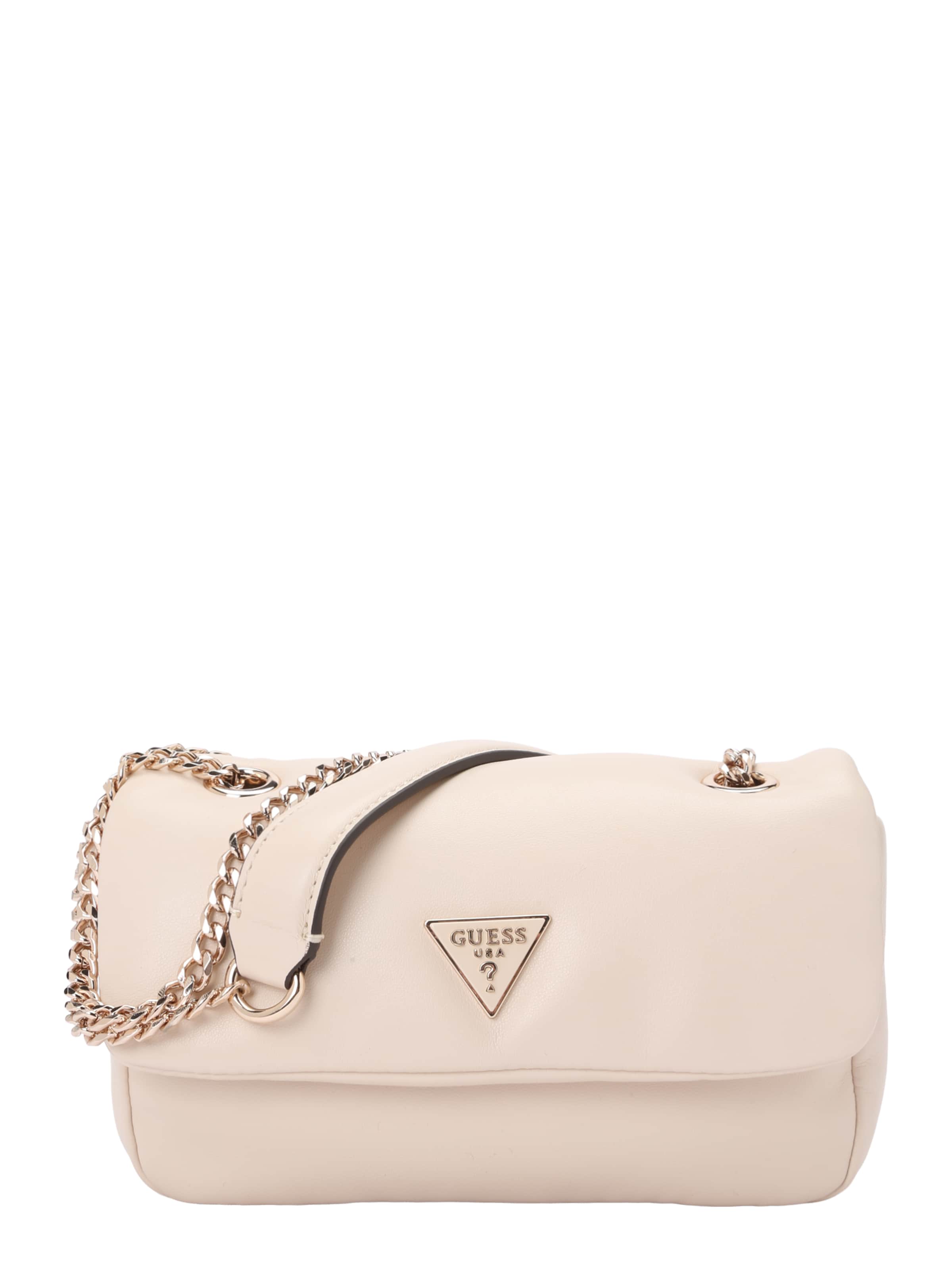 GUESS - Bolso de hombro 'SUNETRA' en beige: frente