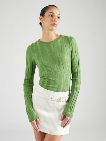 Moves Sweater 'Demarie' in Green: front