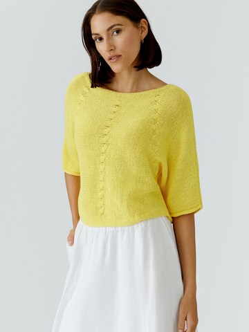 OUI Pullover in Gelb: Vorderseite