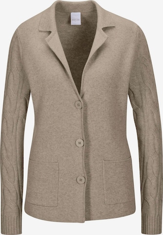 Cardigan MADELEINE en beige : devant