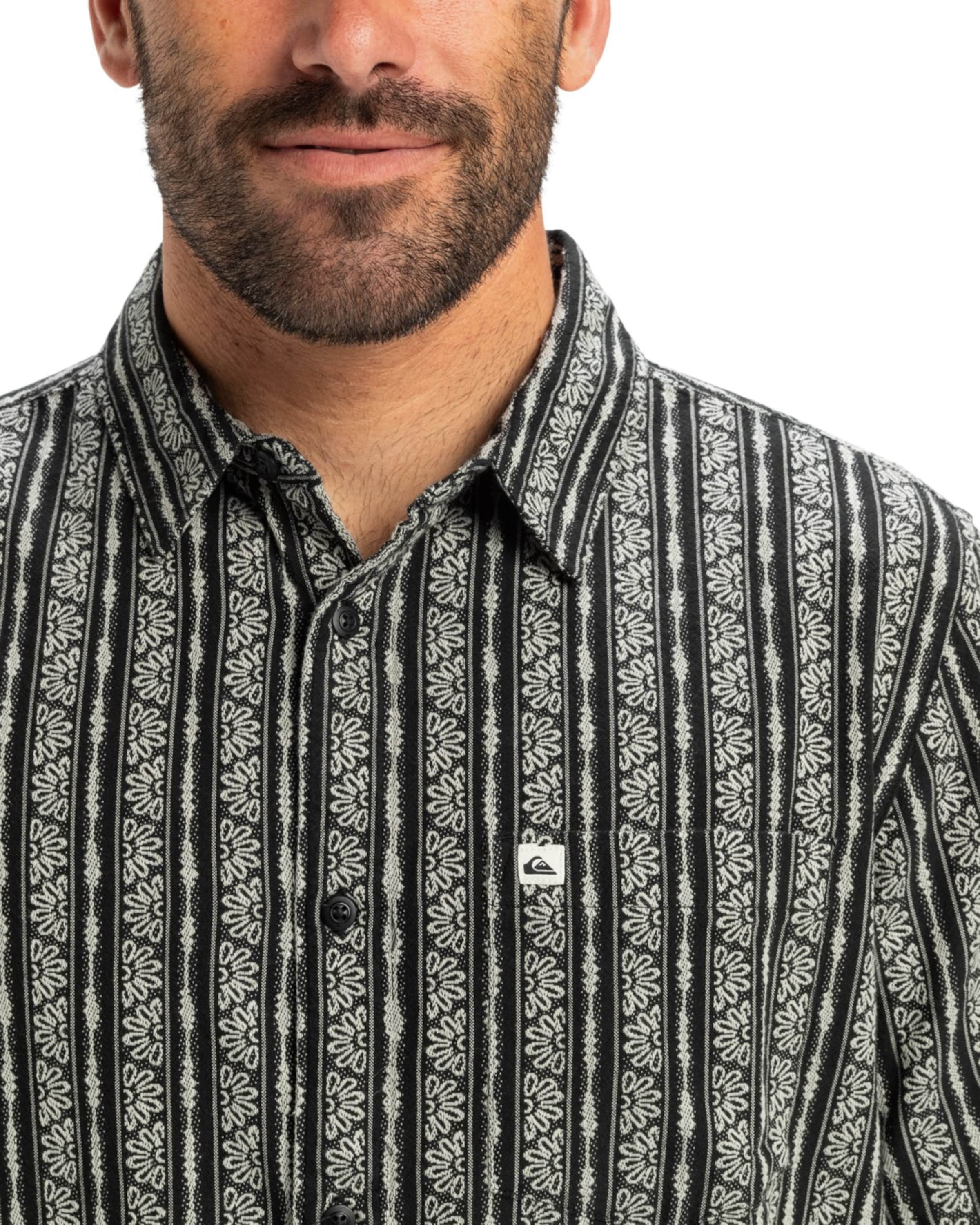 QUIKSILVER Regular fit Overhemd 'Street Way' in Zwart