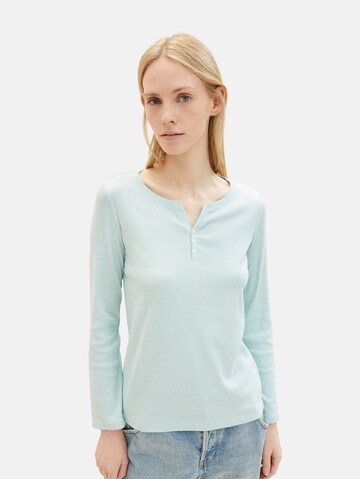 TOM TAILOR Shirt in Green: front