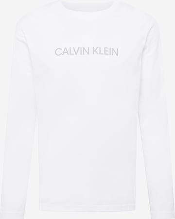 Calvin Klein Performance Sportshirt in Weiß: predná strana