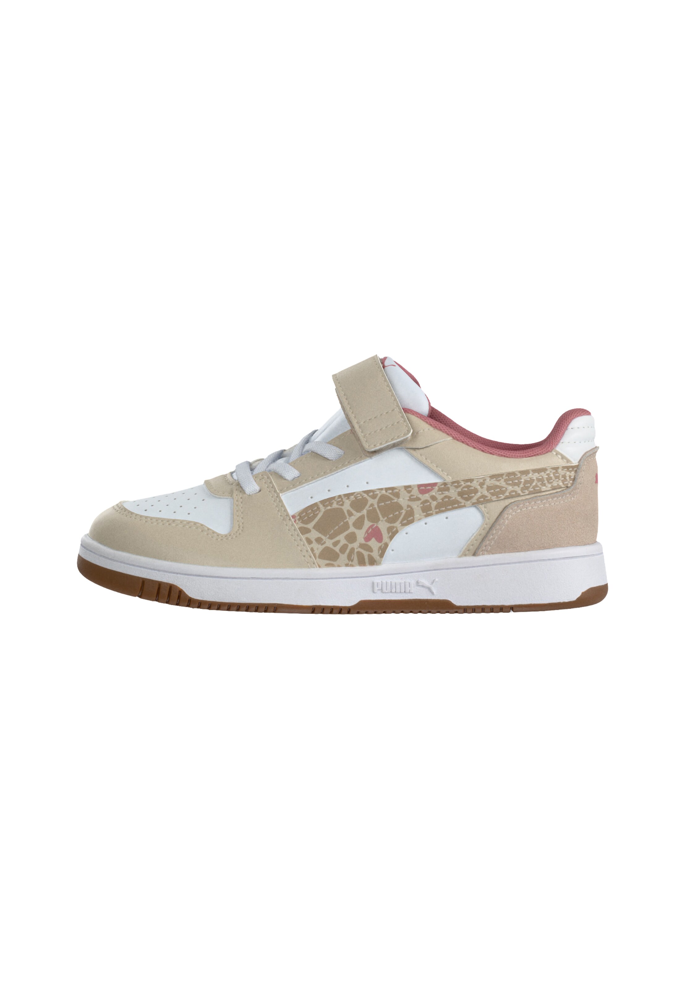 PUMA Кроссовки 'Rebound Slam Lo Winter Safari' в Бежевый: спереди