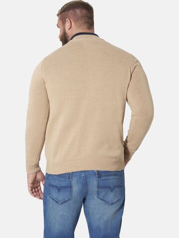 Jan Vanderstorm Pullover 'Kobbe' in Beige
