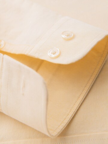 Coupe regular Chemise 'OM-SHOS-0183' Ombre en jaune