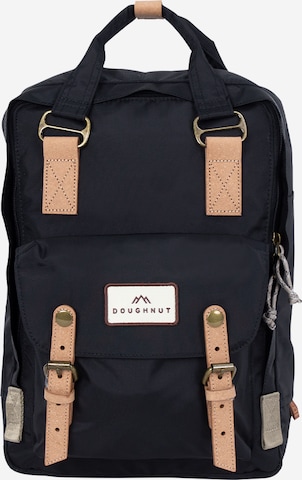 Doughnut Rucksack 'Macaroon Jungle' in Schwarz: Vorderseite