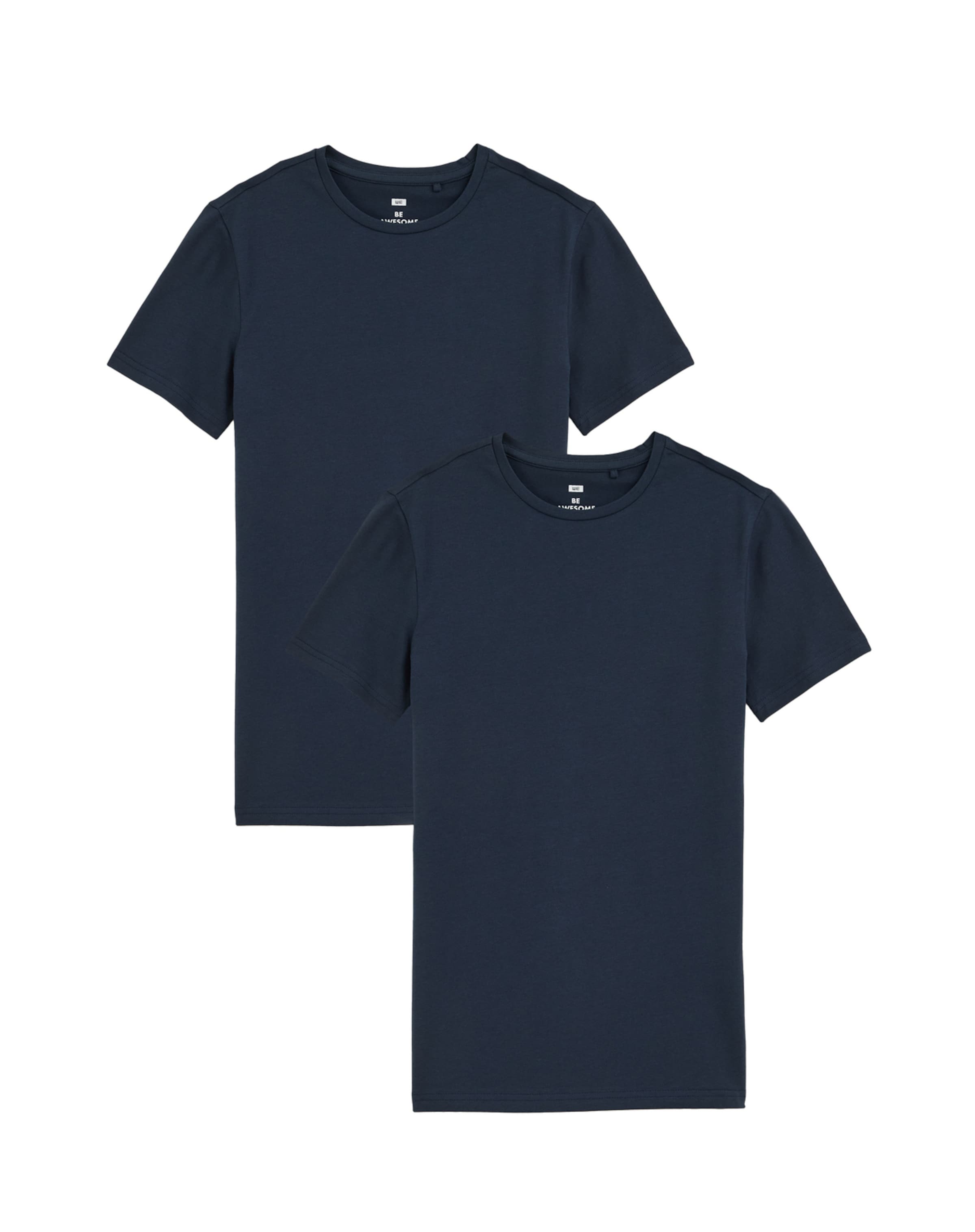 Maglietta di WE Fashion in blu: frontale