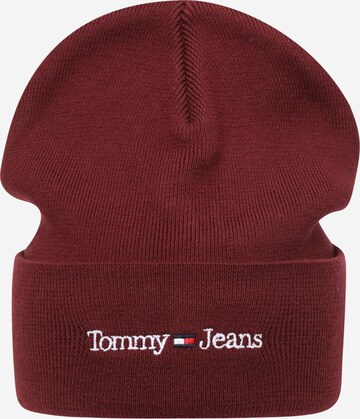 sarkans Tommy Jeans Cepure