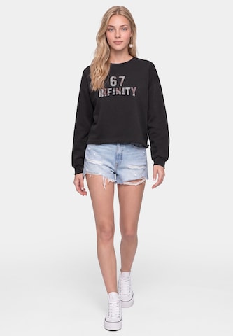 MYMO - Sweatshirt em preto