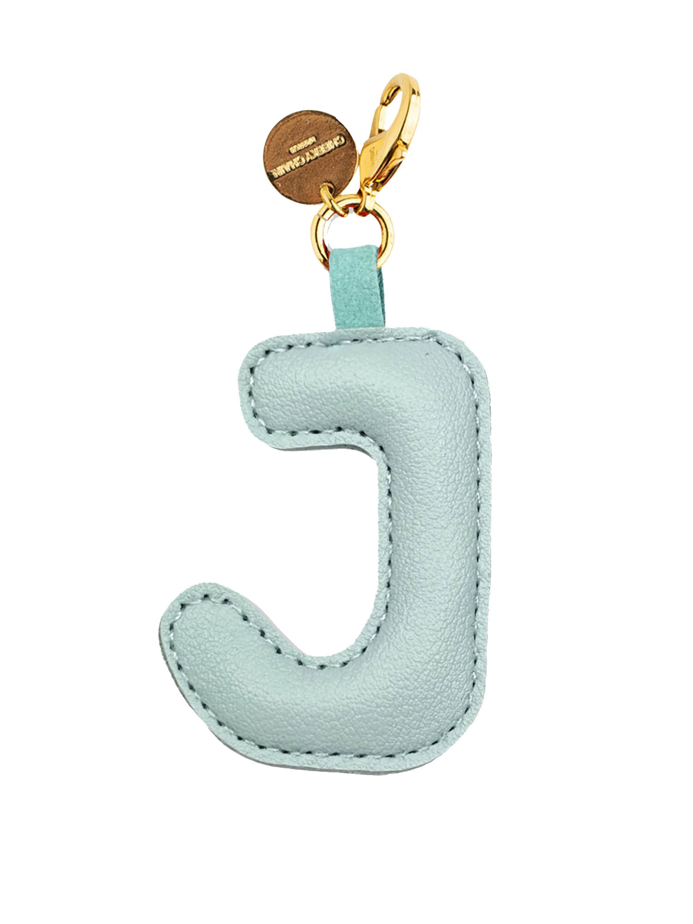 Cheeky Chain Munich Accessoires voor tassen 'Letter' in Blauw: voorkant