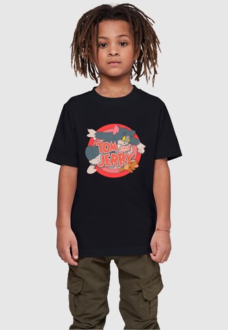 T-Shirt 'Tom And Jerry - Classic Catch' ABSOLUTE CULT en noir : devant