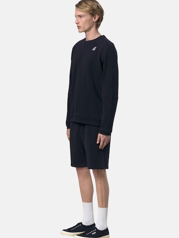 K-Way Sweatshirt 'FELPA NAEL POLY COTTON'‌ in Blau