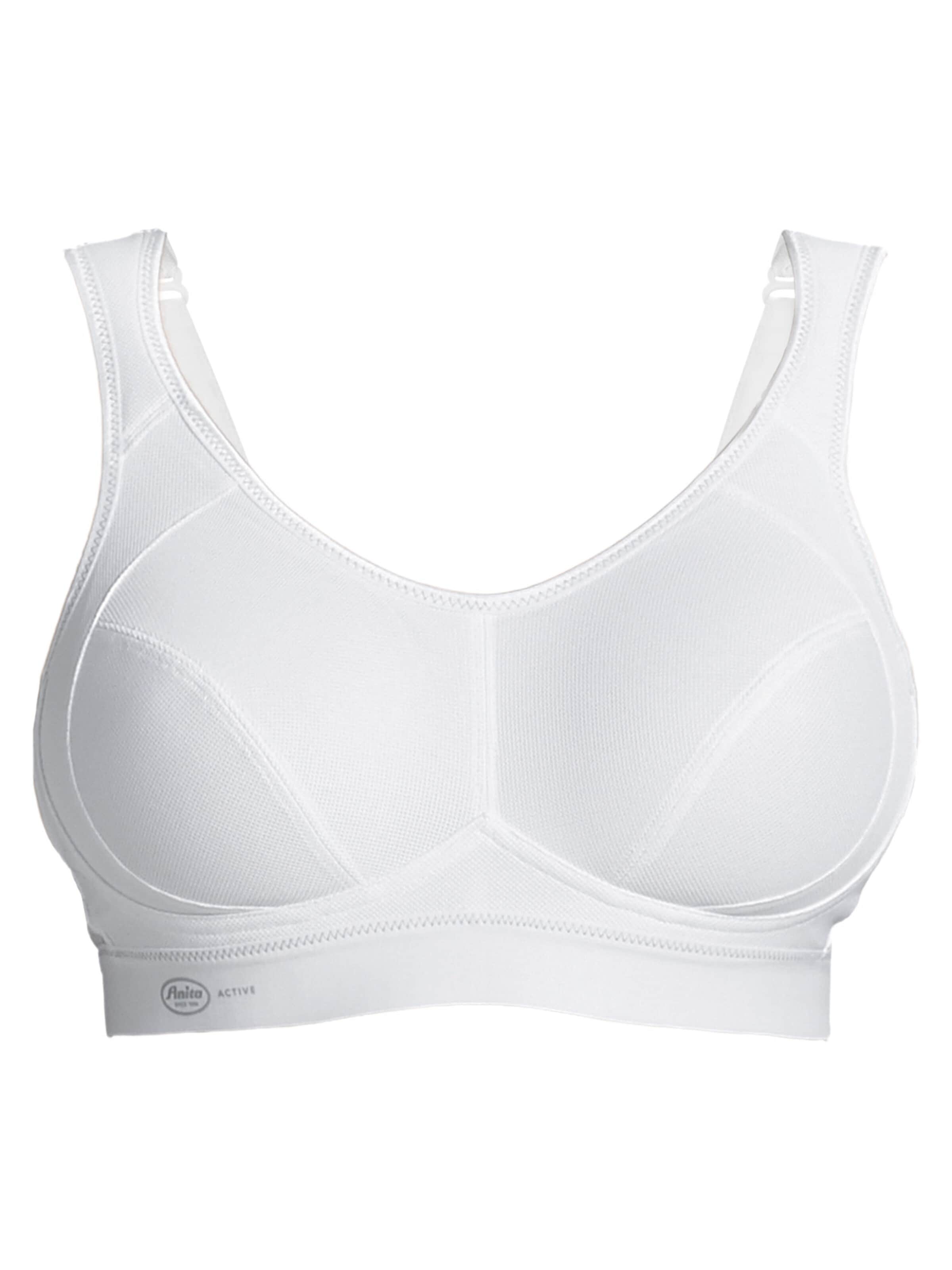 ANITA Bandeau BH 'extreme control Sport'‌ in Weiß: Vorderseite