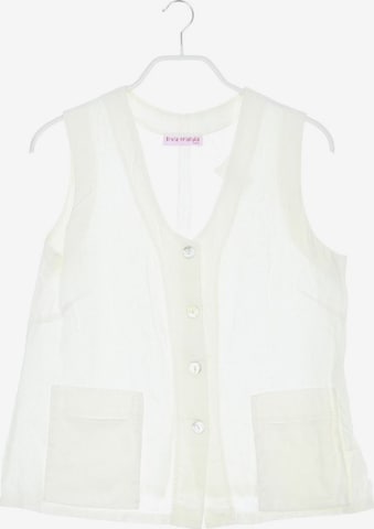 Eva Tralala Vest in L in White: front