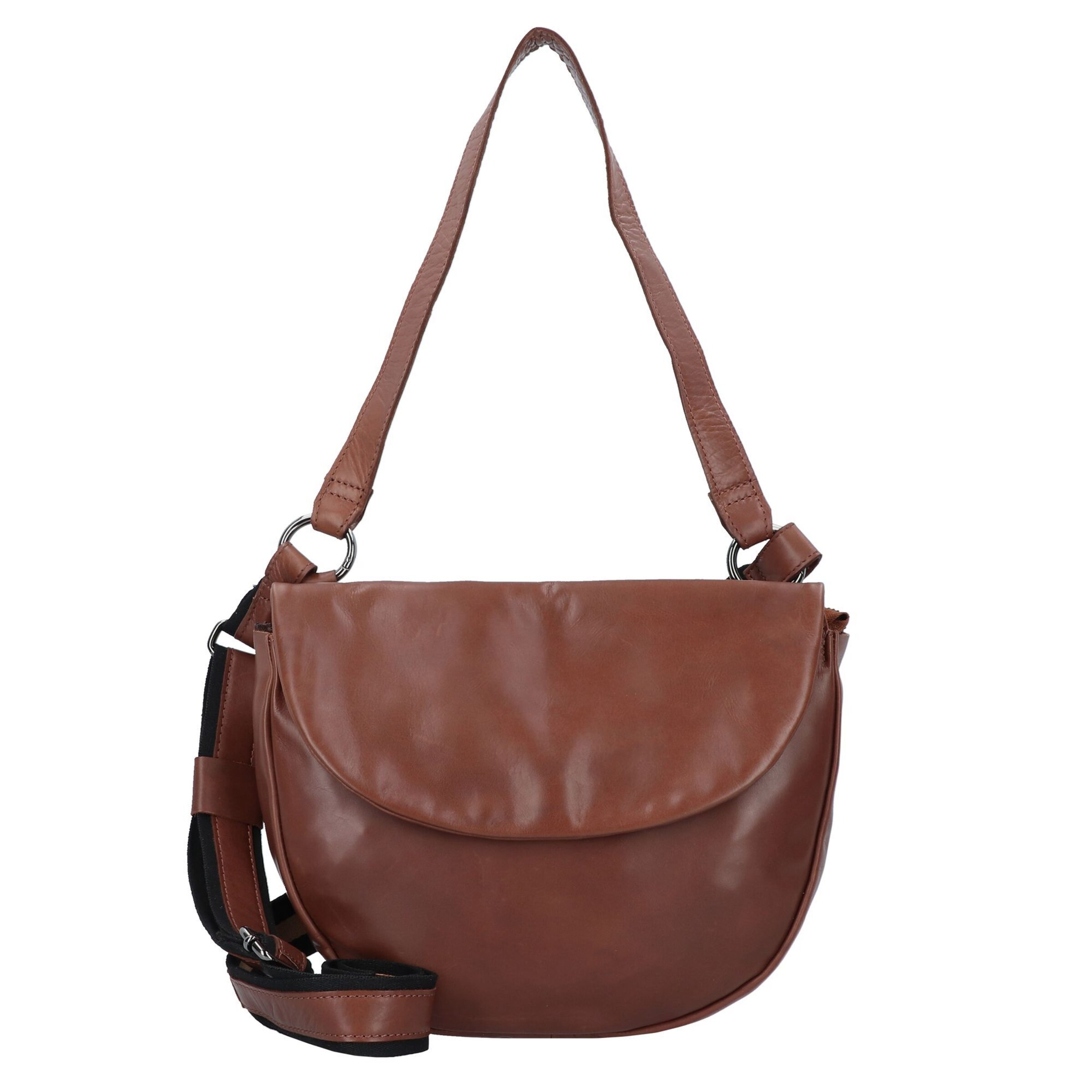 Harold's Schultertasche 'Caugio' in Braun: Vorderseite