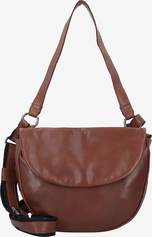 Harold's Shoulder bag 'Caugio' in Brown: front