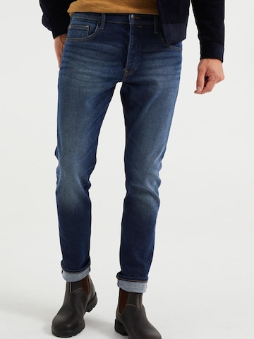 WE Fashion Slimfit Jeans in Blau: predná strana