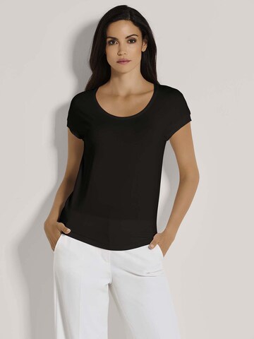 T-shirt MADELEINE en noir : devant