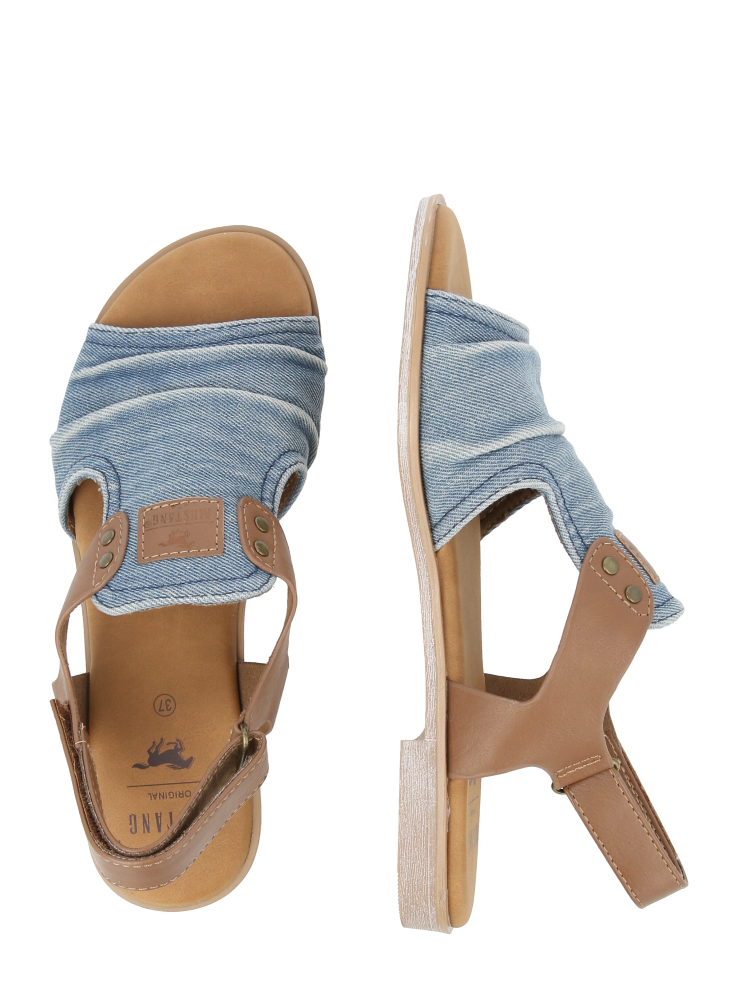 MUSTANG Szandálok - kék