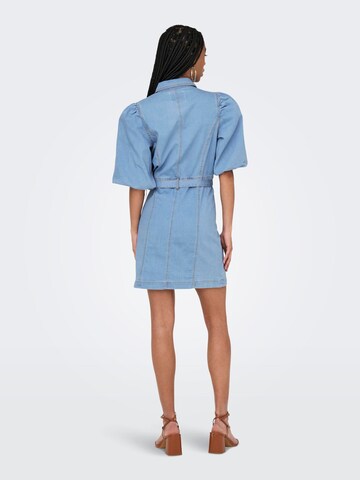 ONLY Shirt dress 'ONLBelis' in Blue