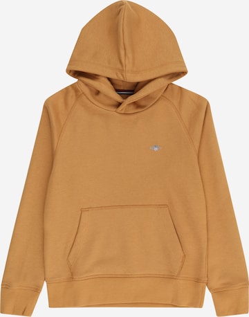 GANT Sweatshirt in Braun: predná strana