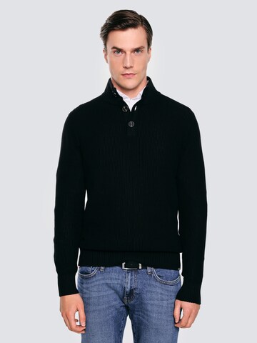 Pull-over 'NERONI' BIG STAR en noir : devant