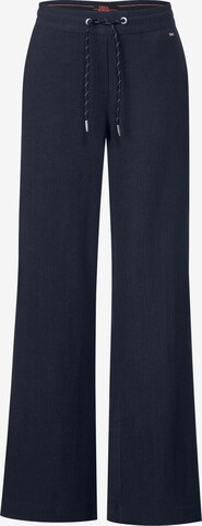 CECIL Wide leg Pants in Blue: front