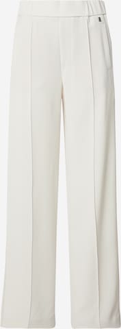 BOGNERLoosefit Hlače s naborima 'SUZY' - bež boja: prednji dio