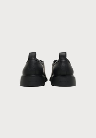 Calvin Klein Šnurovacie topánky 'COMBAT APRON' - Čierna