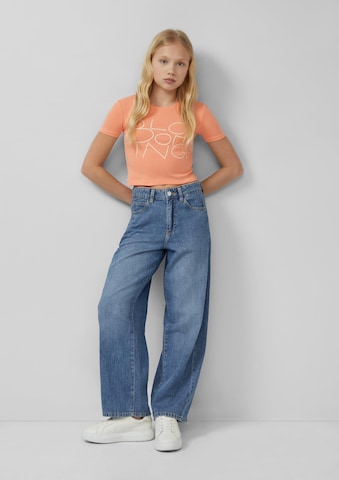 s.Oliver Shirt in Oranje: voorkant