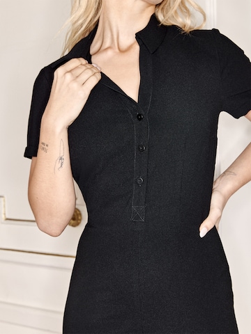 Ema Louise x ABOUT YOU - Jumpsuit 'Jo' en negro