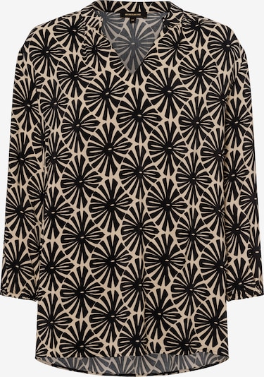 MORE & MORE Bluse in beige / schwarz, Produktansicht
