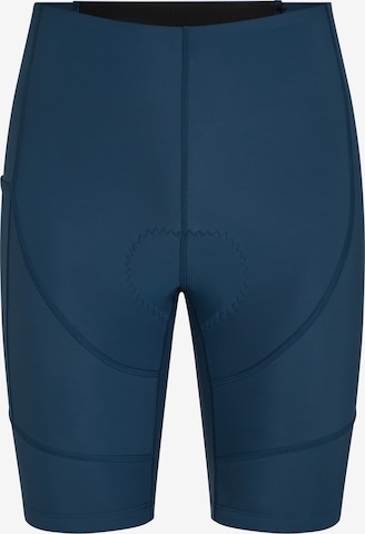 ZIENER Workout Pants in Blue: front