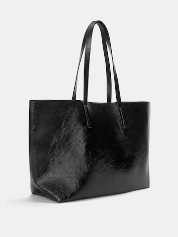 Cabas Pull&Bear en noir : devant