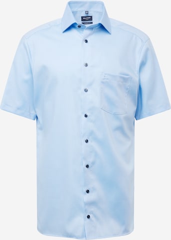 Coupe regular Chemise OLYMP en bleu : devant